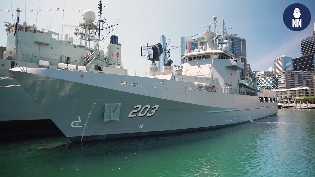 Aboard HMAS Arafura, latest OPV of the Royal Australian Navy