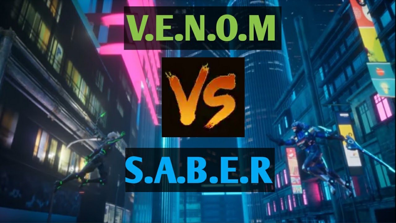 V.E.N.O.M SQUAD VS. S.A.B.E.R SQUAD EPIC BATTLE STORY ANIMATION |MOBILE LEGENDS |
