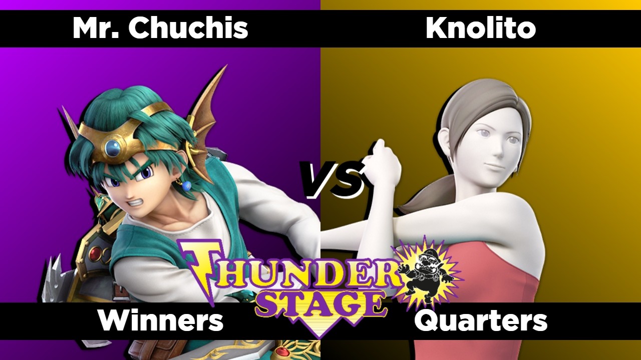 TS 90 - Mr. Chuchis (Hero) Vs. Knolito (Steve, Wii Fit Trainer) Smash Ultimate - SSBU