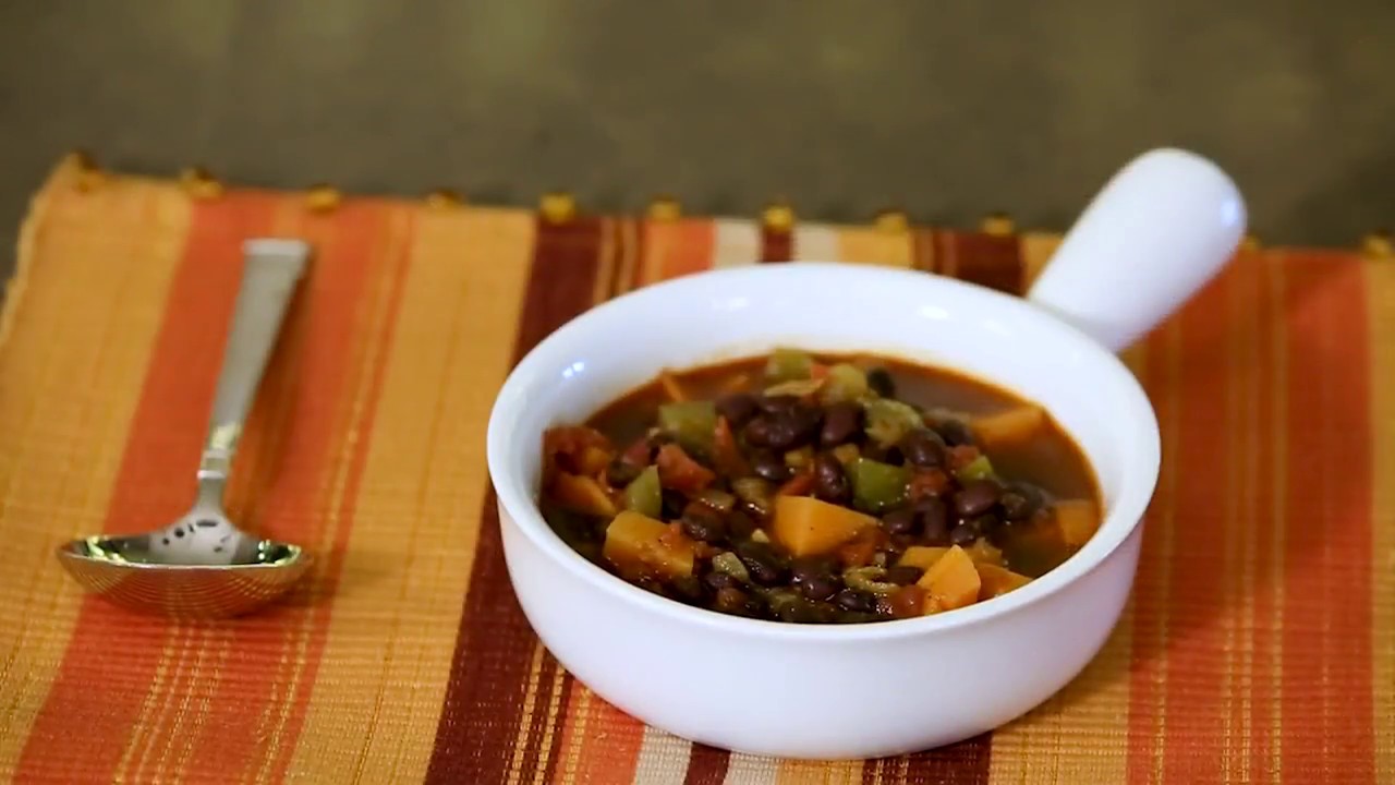 Black Bean Sweet Potato Soup