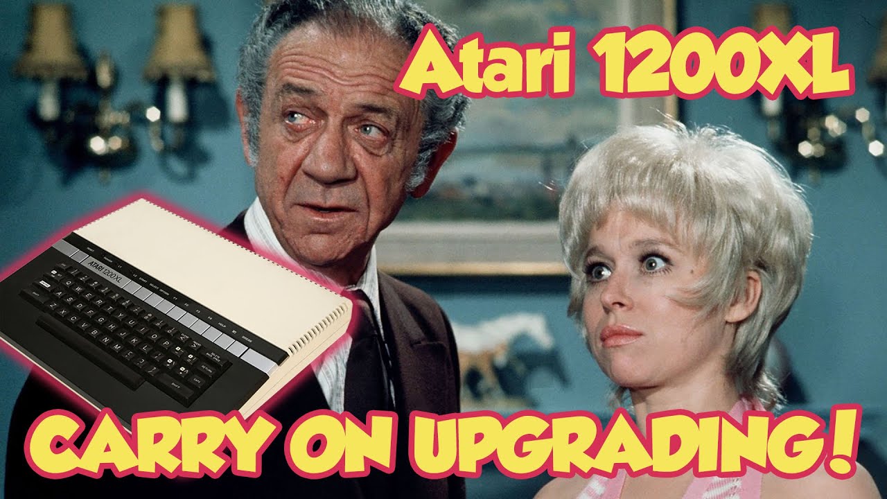 Atari 1200XL U1MB upgrade pantomime