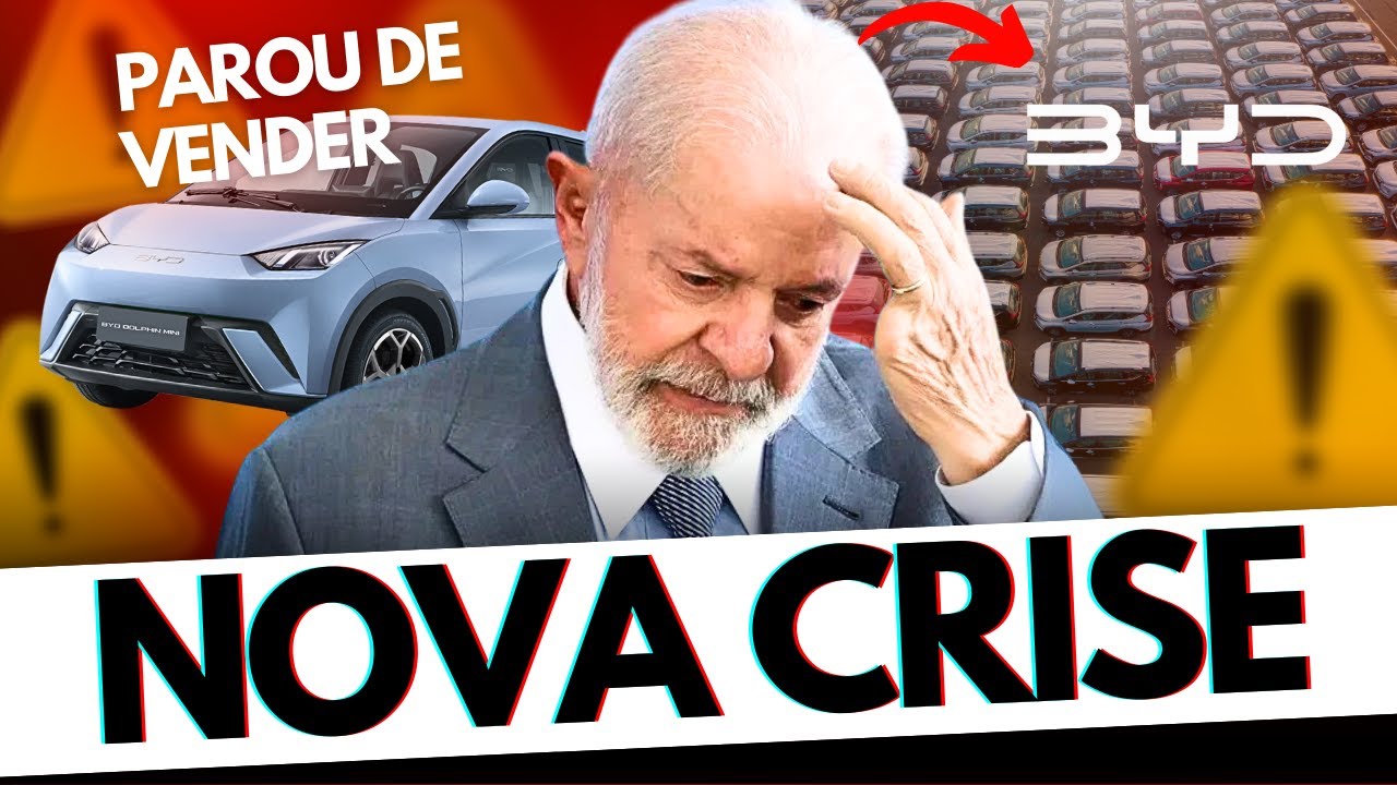 🚨BOMBA DOS CARROS ELÉTRICOS CHINESES JOGA INDÚSTRIA BRASILEIRA NA LONA