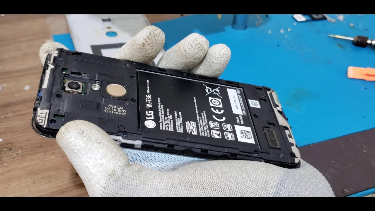 como desmontar o lg k11 alpha