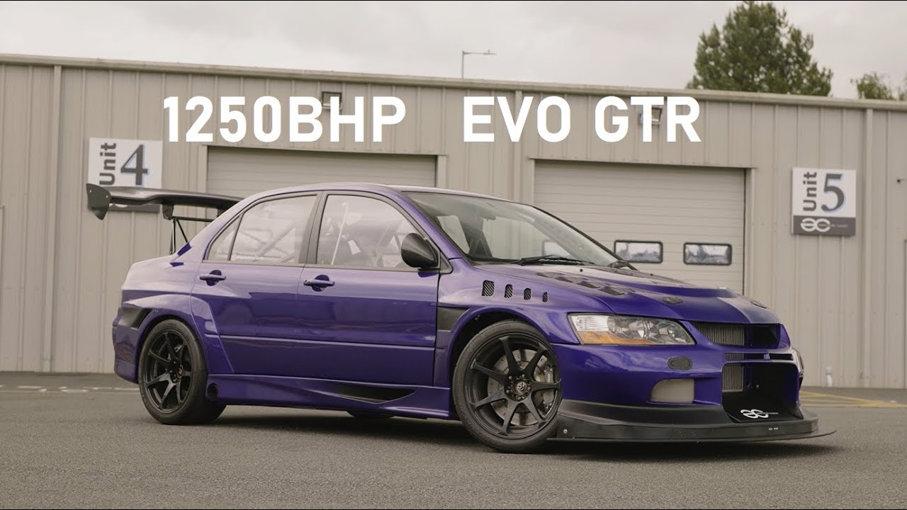 1250BHP GTR powered Evo 8 - Sequential Road Racer!!