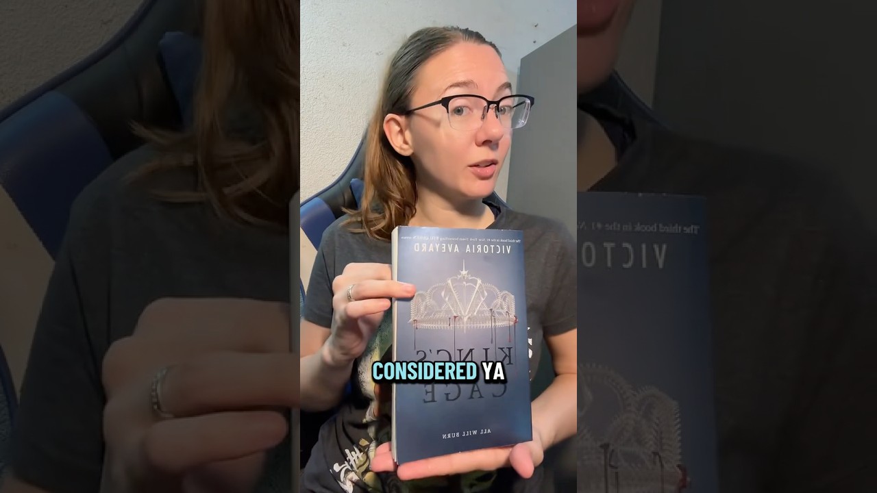 Just a quick hot take on whether or not King&rsquo;s Cage is YA. #kingscage #redqueenseries #yabooks