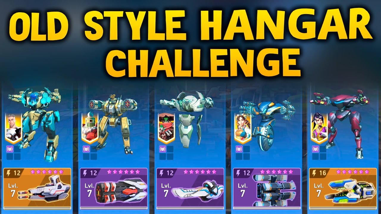 Going Back in Time! Old Hangar Challenge &ndash; Can These Mechs Still Win?