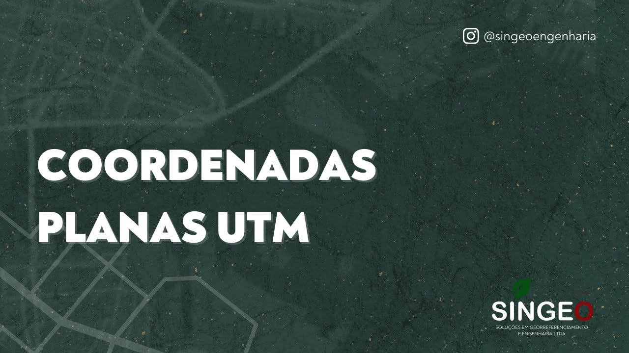 COORDENADAS PLANAS UTM