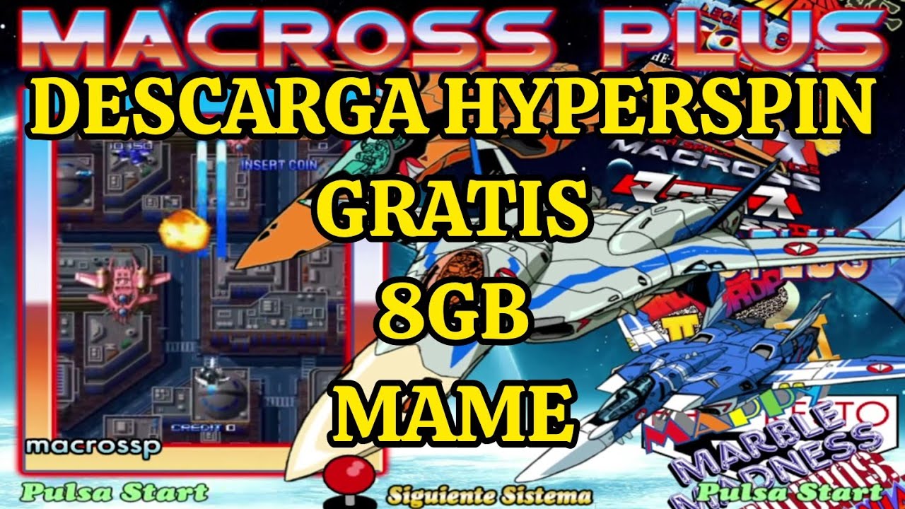 HyperSpin - MAME - Sistema Multijuego Para PC - Recomendado con Win7 64bit sin antivirus!