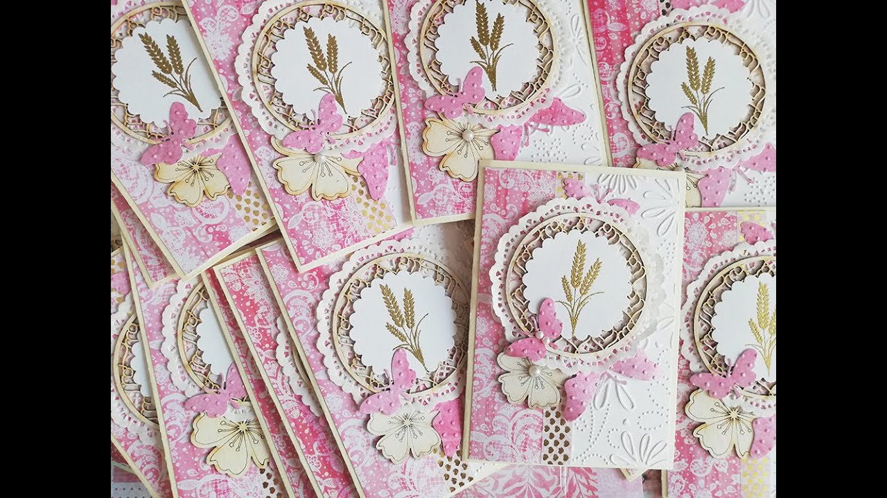 Cómo hacer tarjetas de invitaciones para Comunión, Boda, Cumpleaños. Crapbooking. Kora Projects.