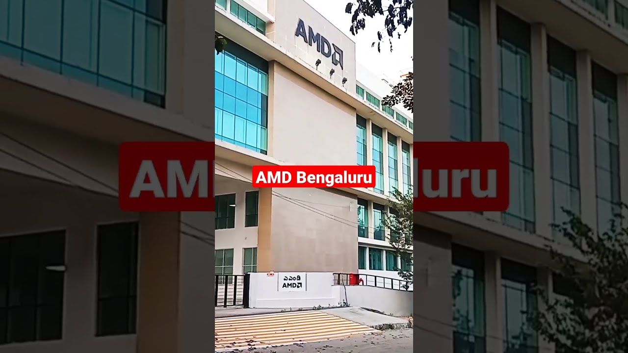AMD Bangalore 🇮🇳🔥#amd #amdoffice #amdindia #itcompany