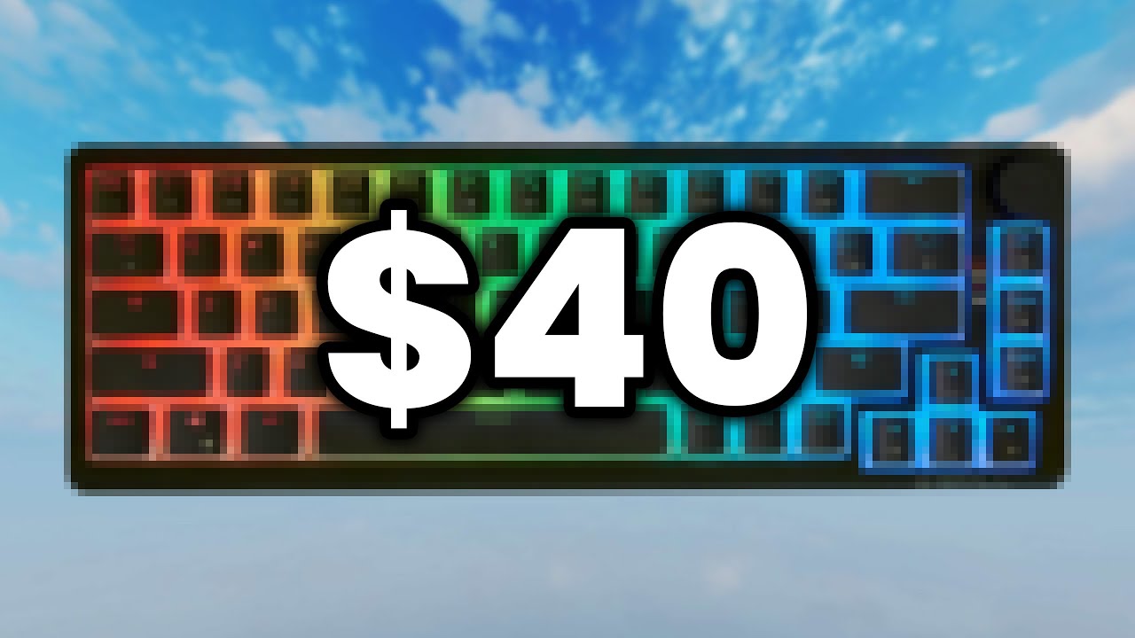 Is This The BEST $40 Keyboard? (G.SKILL KM250)