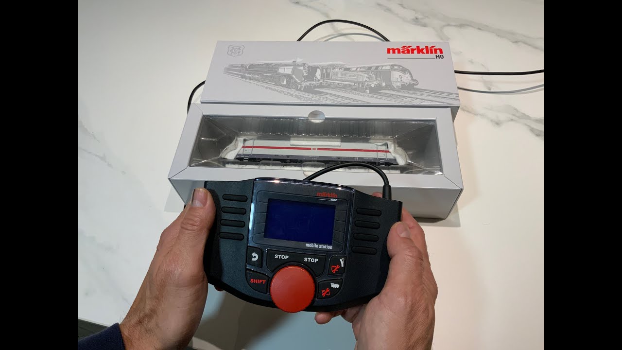 Vídeo 5: registrar locomotoras AC o DCC con Mobile Station 2 (Märklin/Trix).