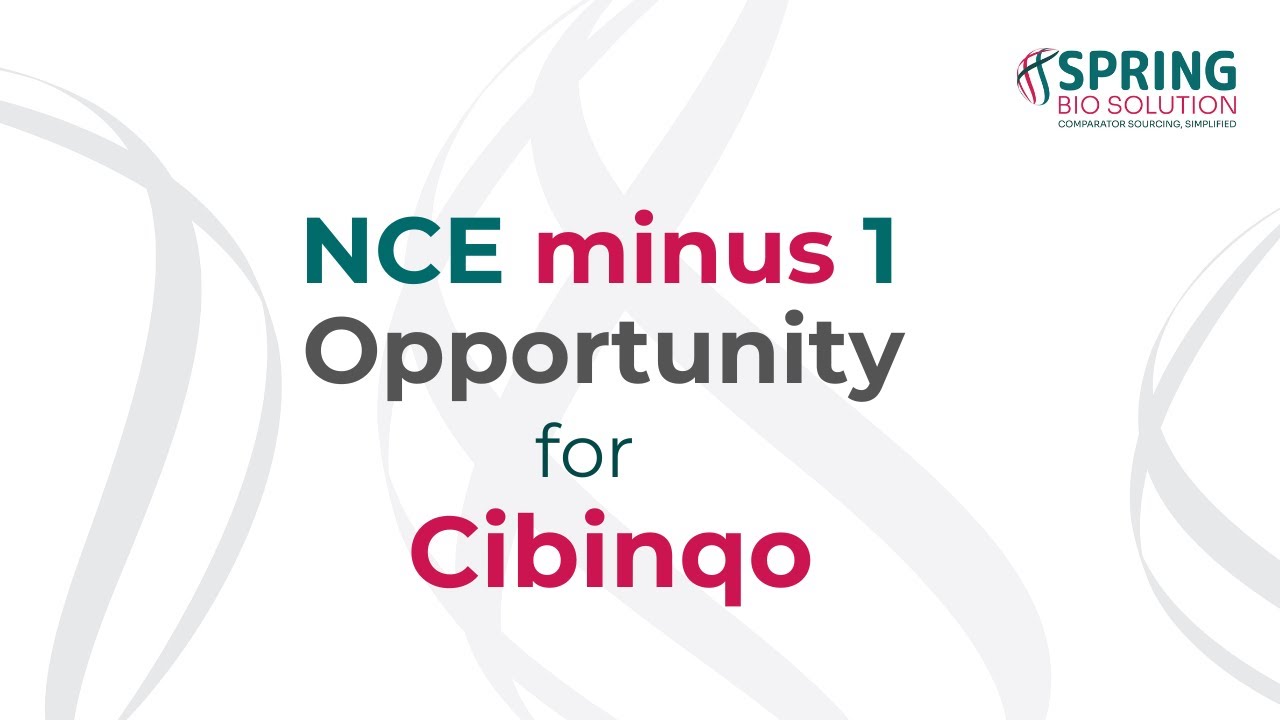 NCE minus 1 Opportunity - Cibinqo | Spring Bio Solution