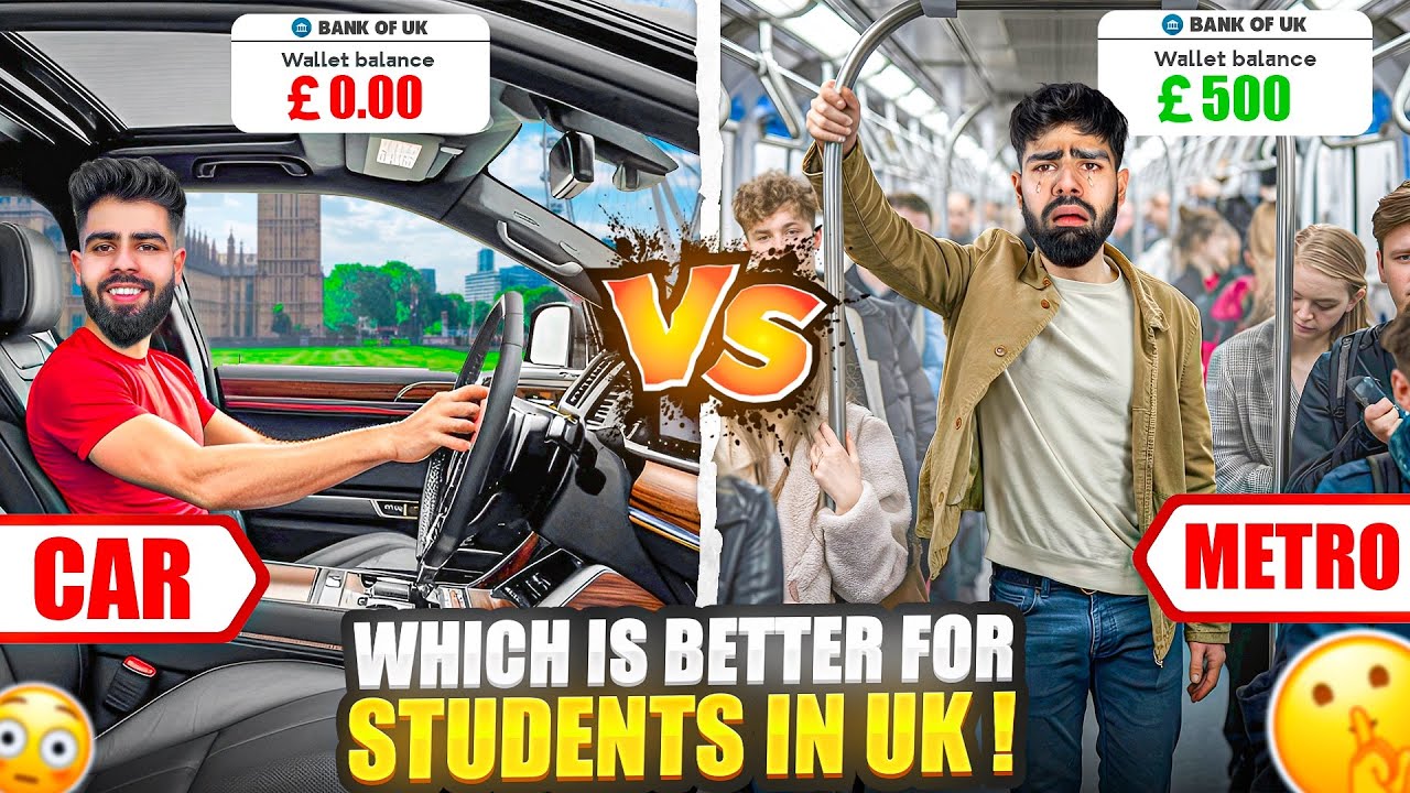 Car vs Public Transport Expenses in the UK🇬🇧 - What is Cheaper for Students in UK | Life in UK 2025