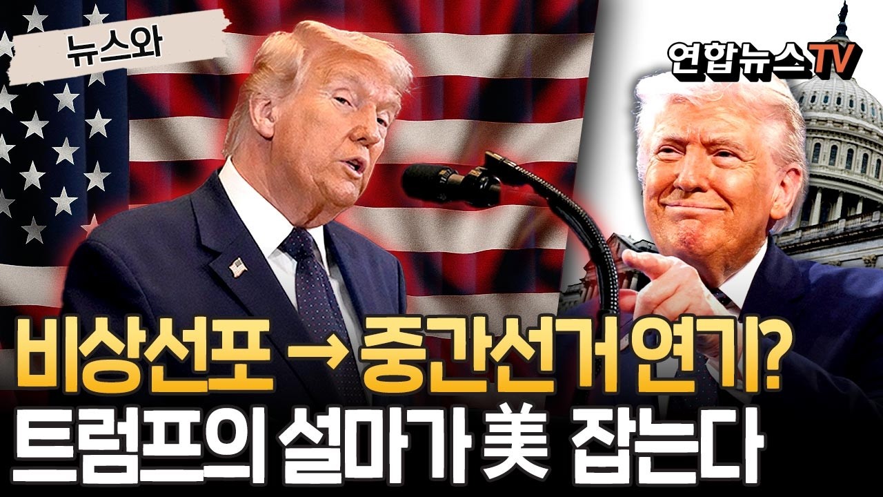 비상선포 → 중간선거 연기?…트럼프의 설마가 美 잡는다｜美 학자 