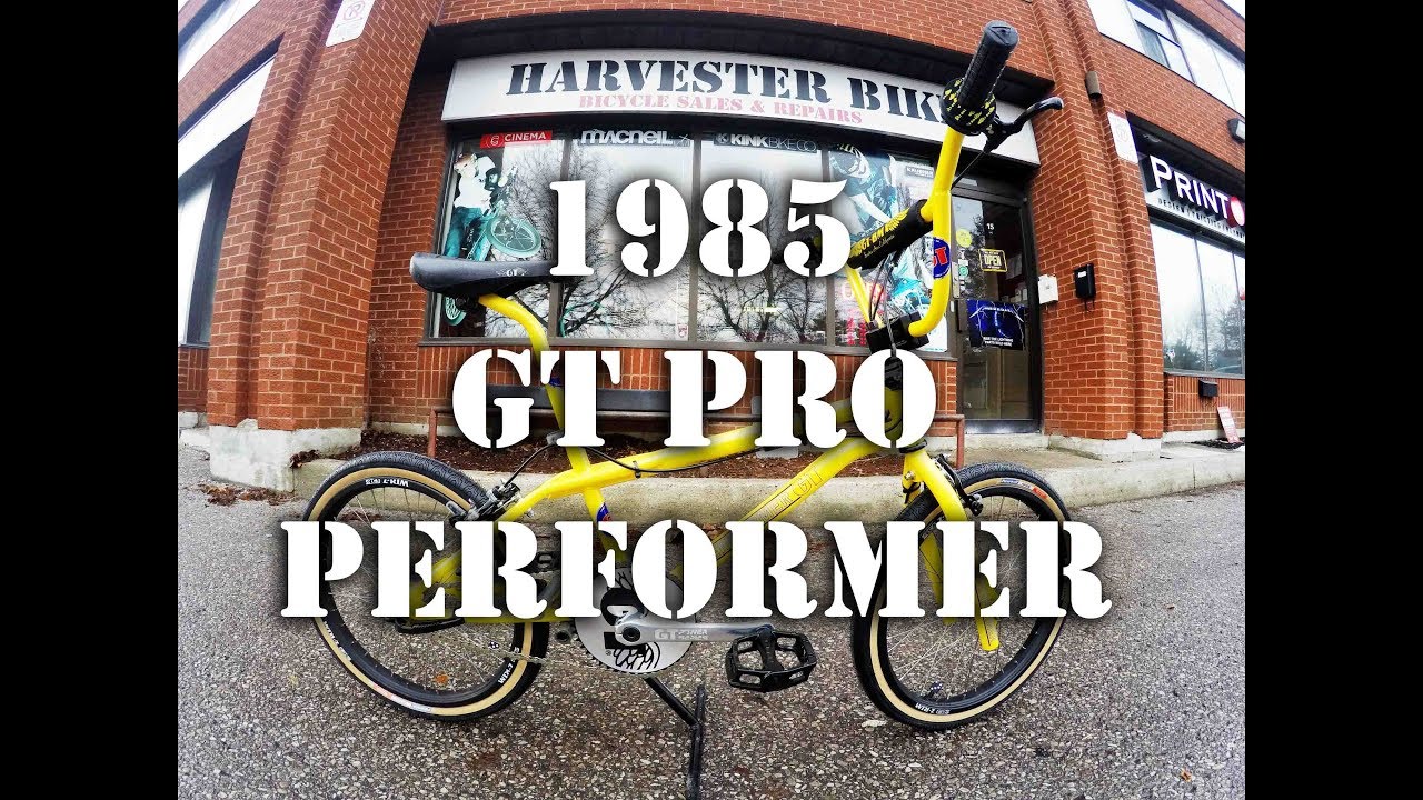 1985 GT PRO PERFORMER, кастомная сборка от Harvester Bikes, BMX старой школы