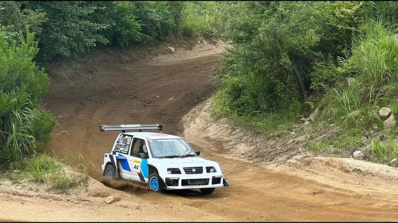 アルトワイドダートラ出場 車載外撮り付き 池の平ダートラ第4戦2本目