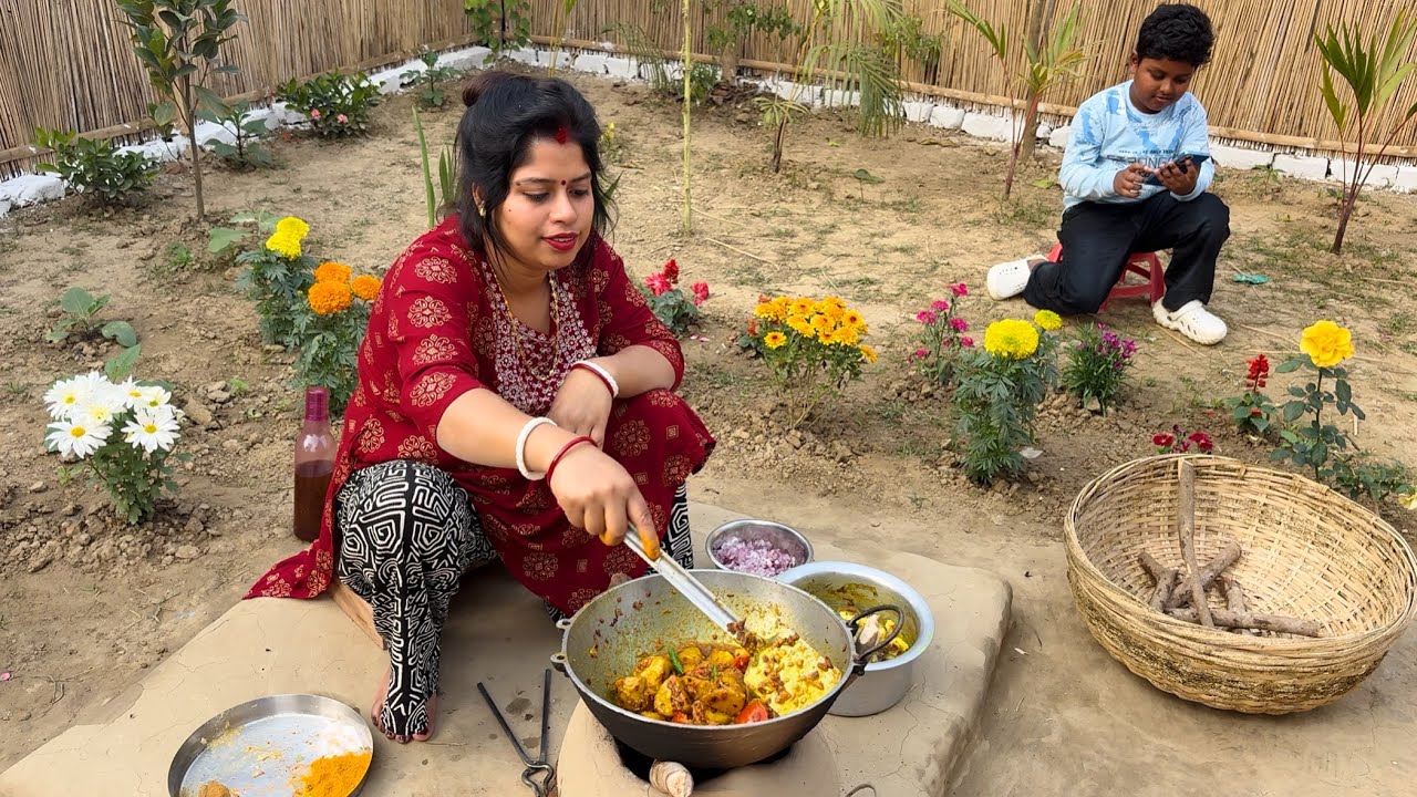 মামা ভাগ্নে মিলে খাওয়া-দাওয়া ও আড্ডায় দিনটা আরো বেশি আনন্দময় হয়ে উঠলো | Mutton Curry Recipe
