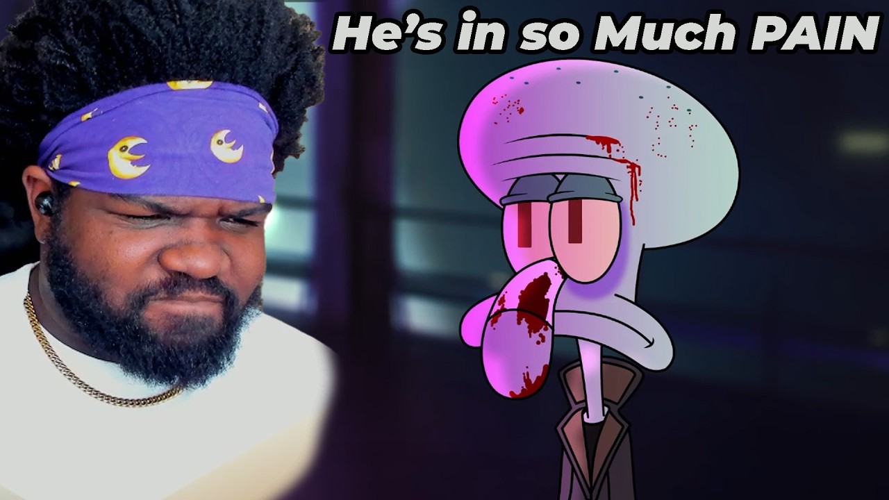 Squidward just want to be ALONE! @YourBoySponge  ALONE REACTION