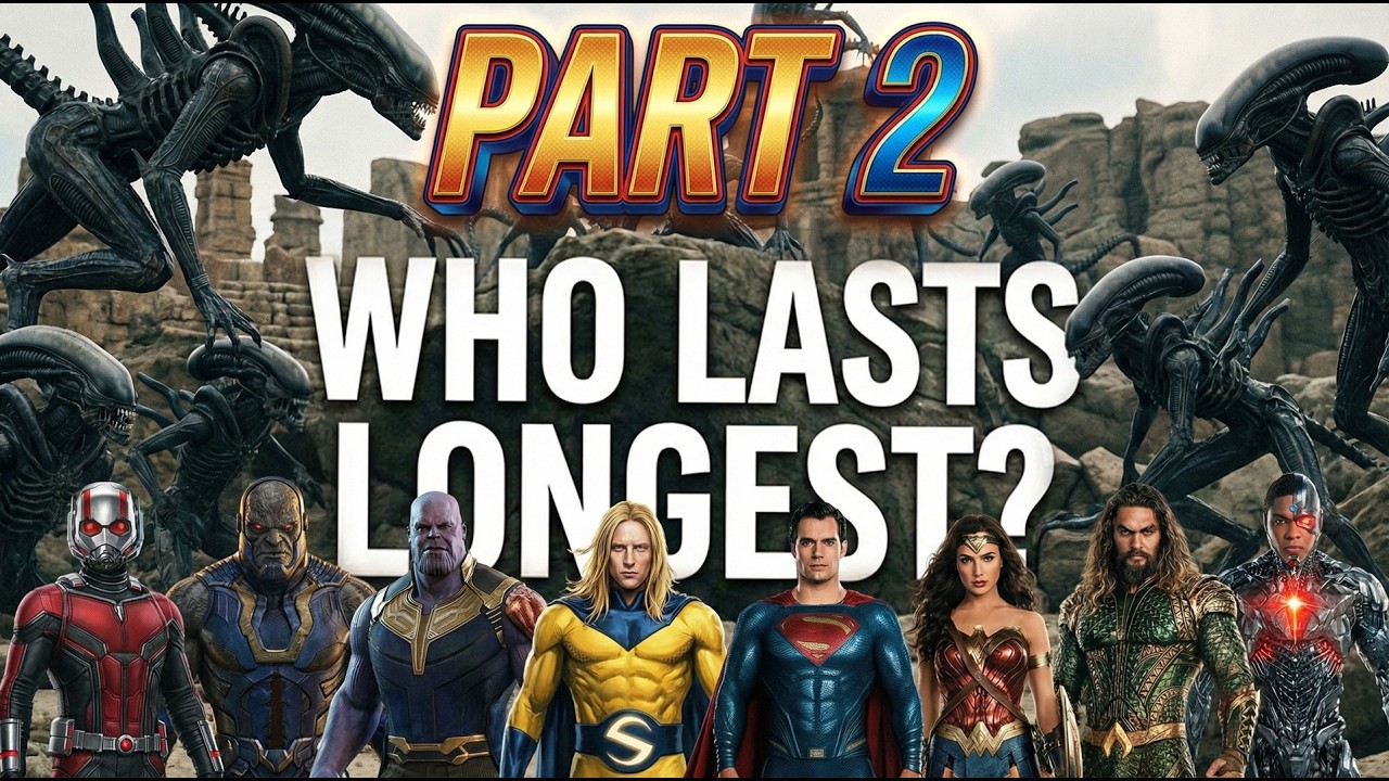Who Lasts Longest Against 100,000 Xenomorphs? PART 2