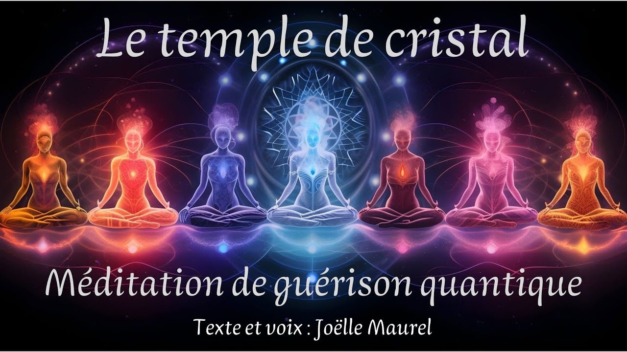 Le temple de cristal, Soin de guérison quantique, le pouvoir de guérison des pierres avec J. Maurel.