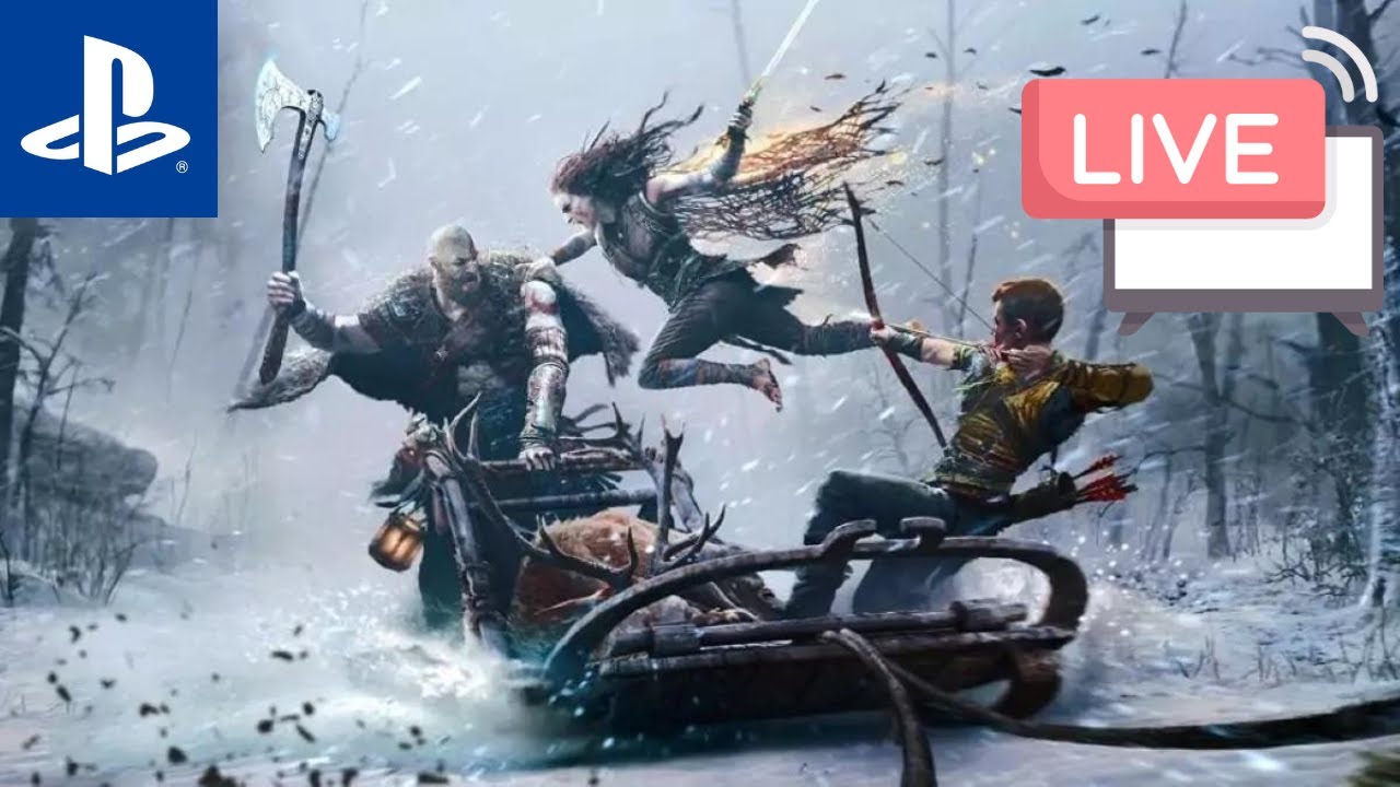 GOW RAGNAROK : L'AVENTURE COMMENCE !!😍😍