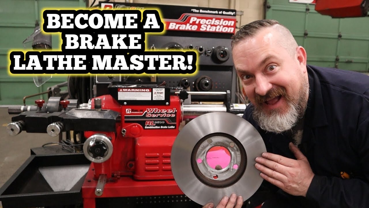 How to machine brake disks