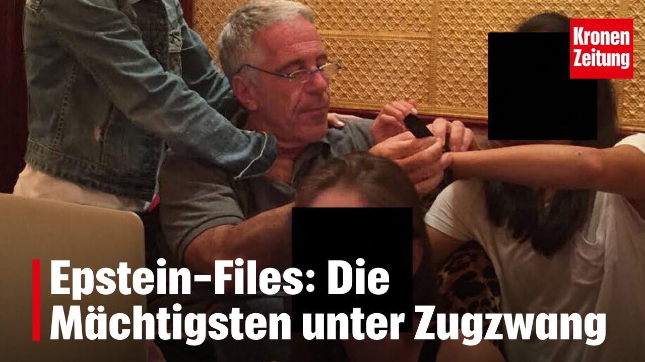 Epstein-Files: Die Mächtigsten unter Zugzwang | krone.tv NEWS