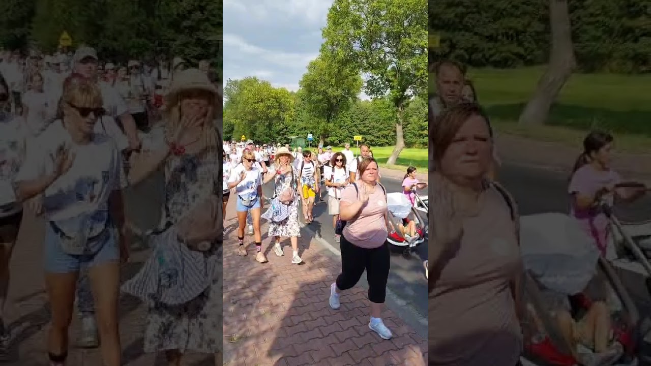 Piesza  Pabianicka Pielgrzymka na Jasną Górę w Drużbicach 19,08,2025 r