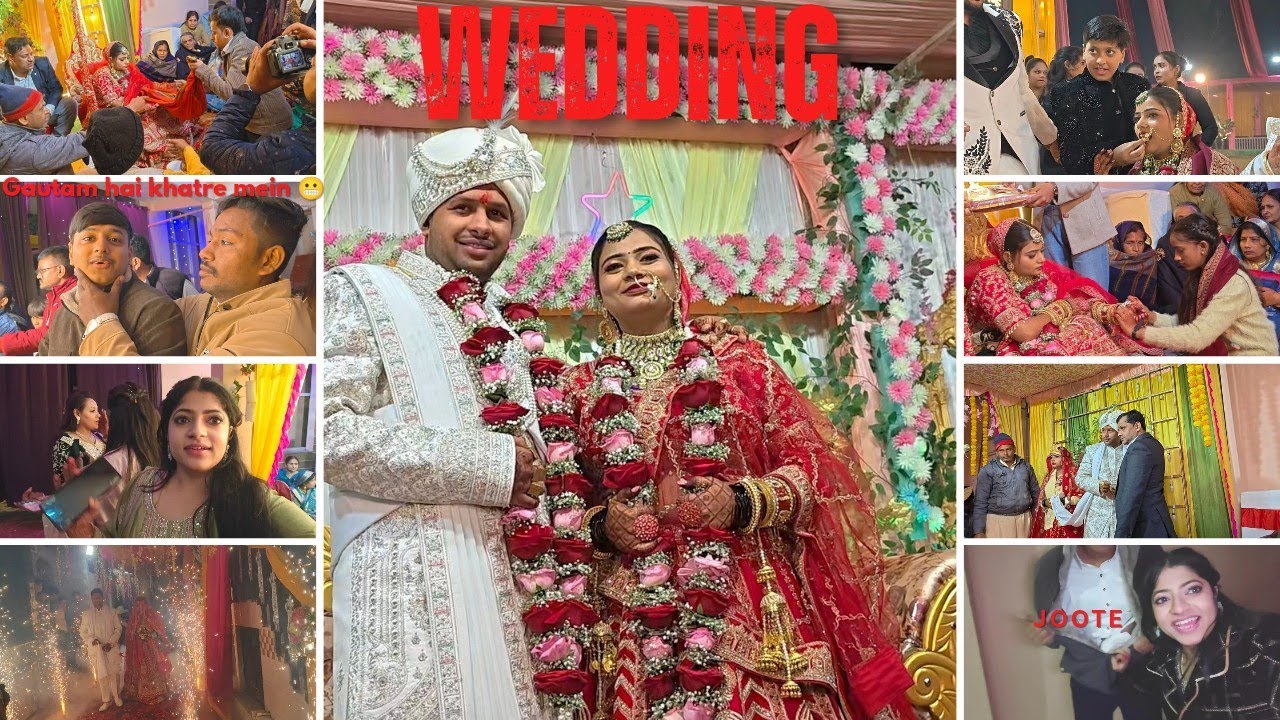 Finally Bhai ki shaadi ho gayi 😍 |  Bhabhi ki entry Grand✨ गोतम खतरे में! 
