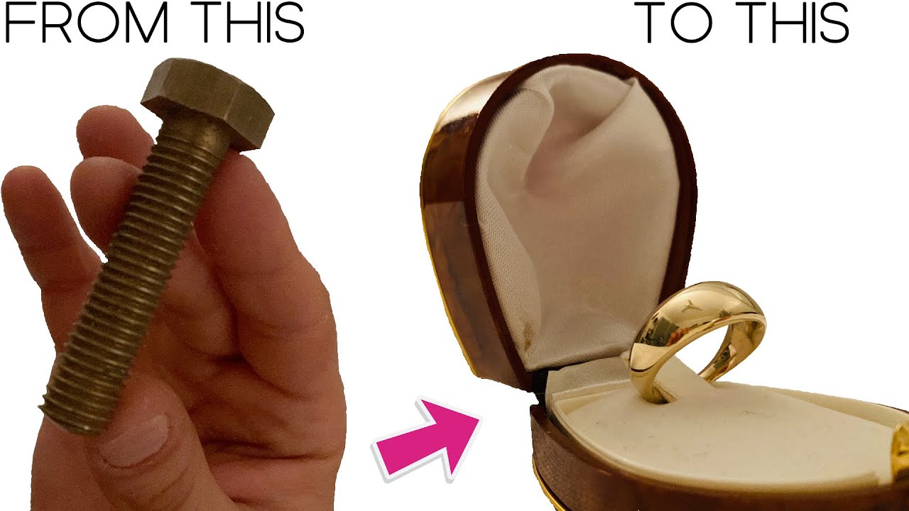 How to make a ring with a brass bolt