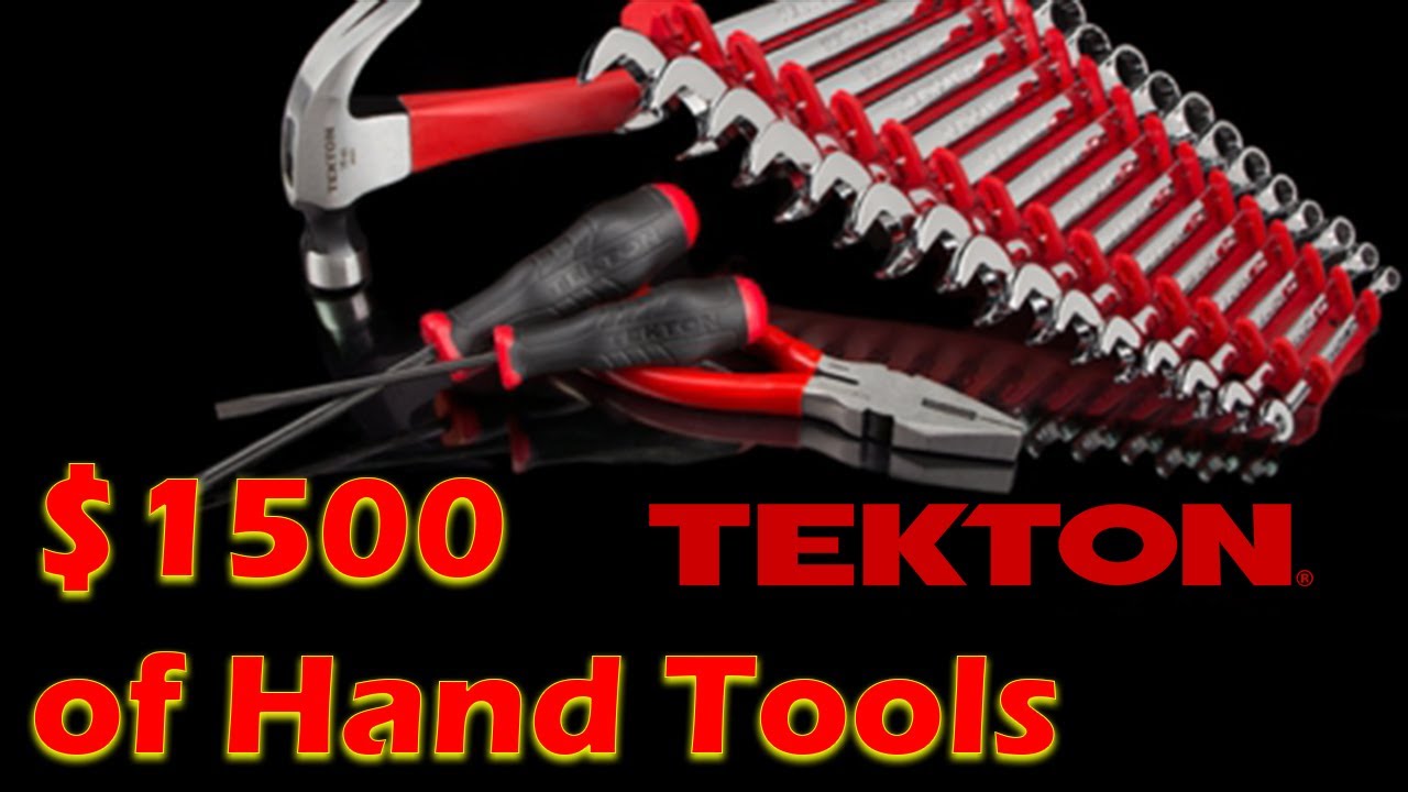 Best Tekton Tools - $1500 of Tekton Tools - Tool Haul Tour