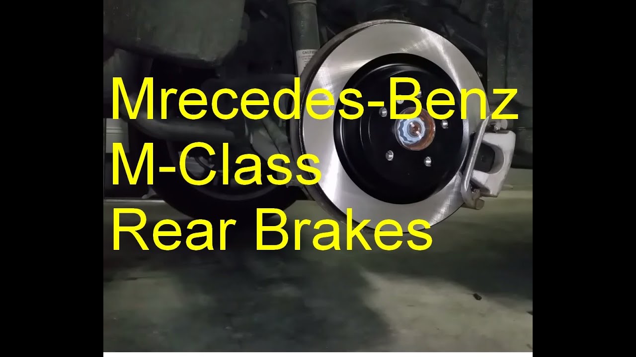 Mercedes-Benz M-Class Rear Brake Job HD