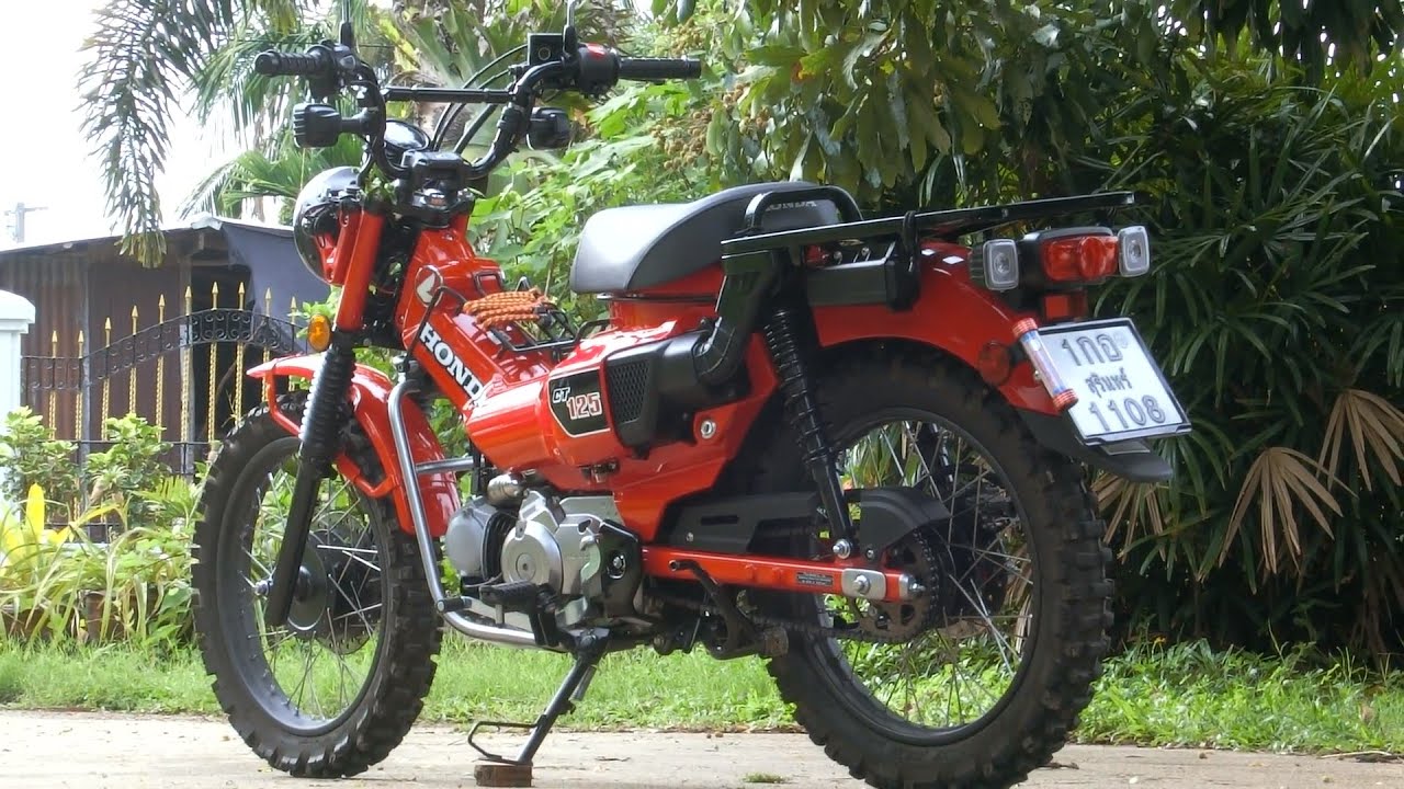Honda CT125 2023 Gen2 ชุดไล่ข้างNKracing กับยาง M/T ใหญ่ๆ จะไหวอ่ะป่าว?
