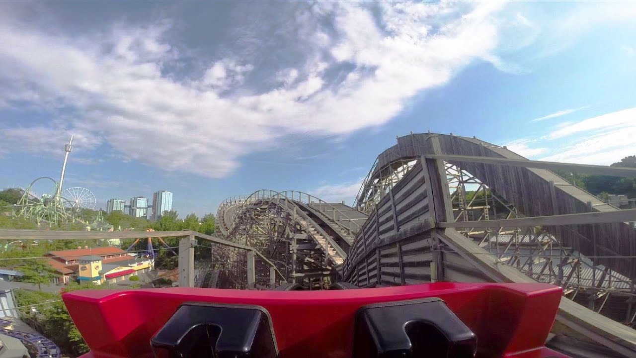 Balder front seat on-ride HD POV Liseberg