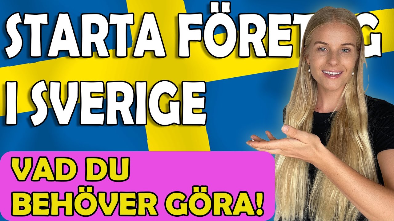 Registrera företag i Sverige