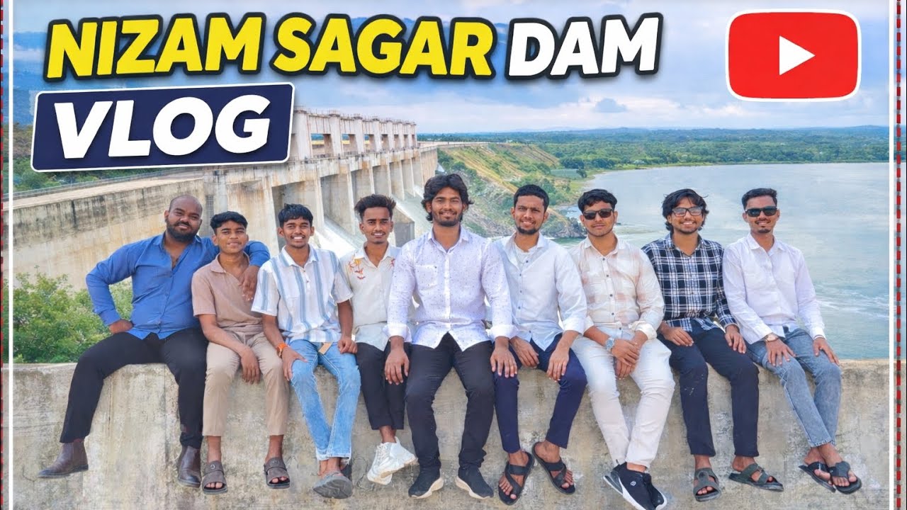 Nizam sagar dam vlog 