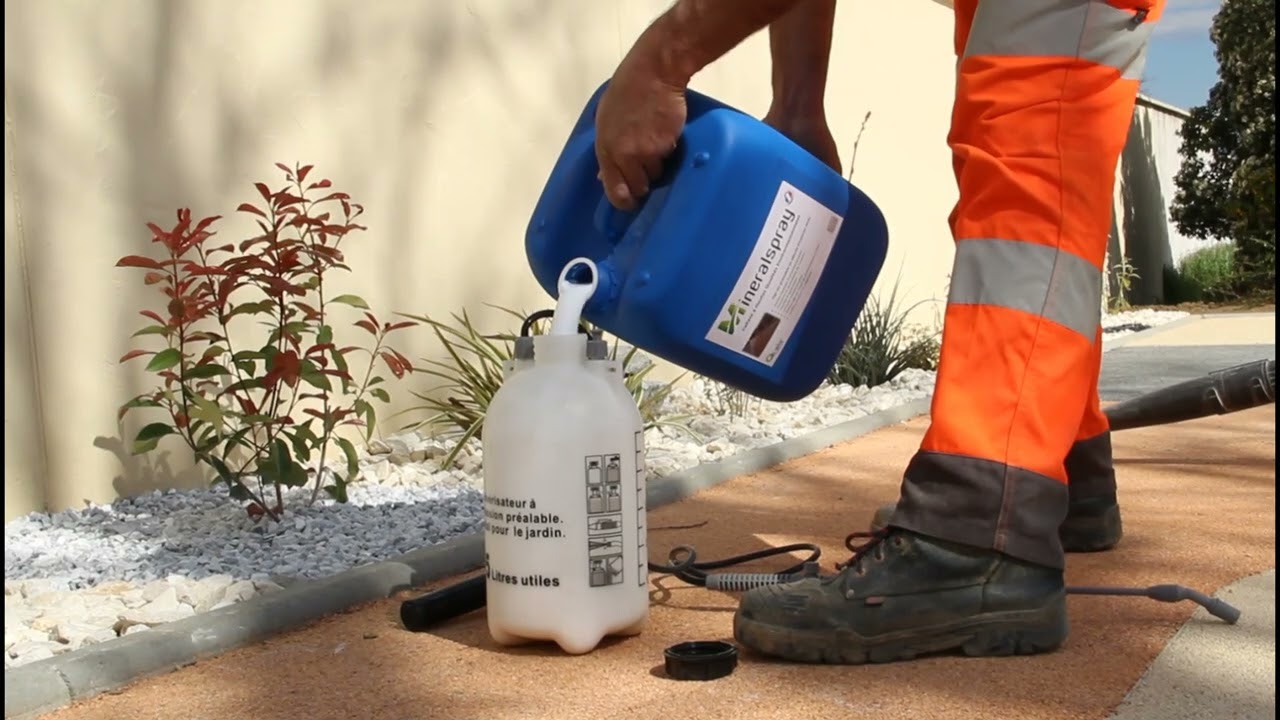 MINERALSPRAY® : Le fixateur de granulats