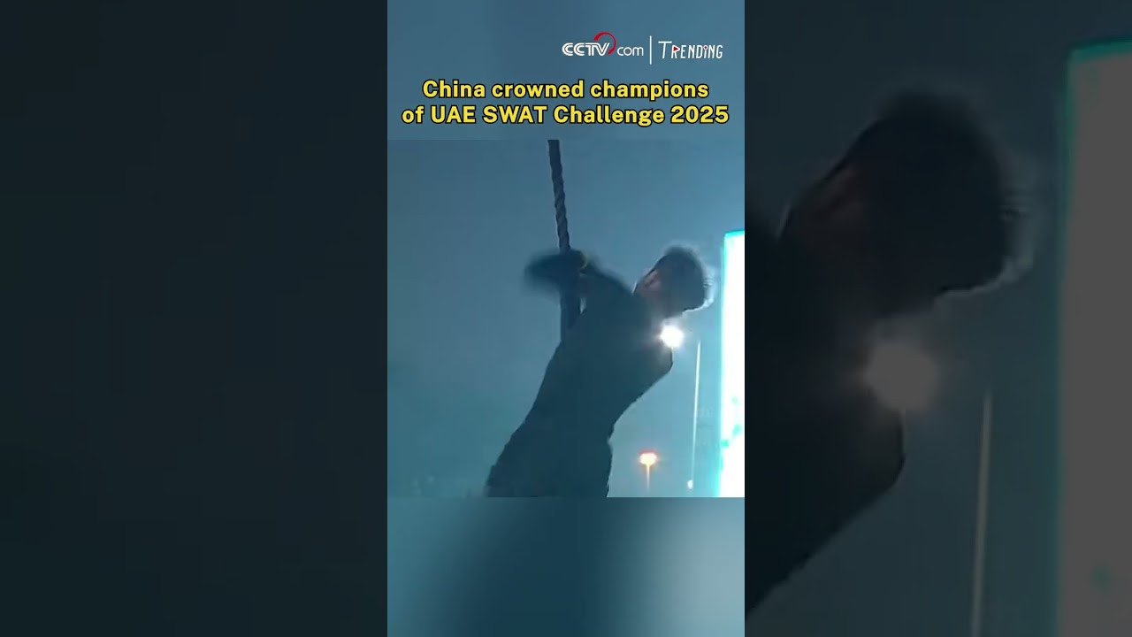 China crowned champions of UAE SWAT Challenge 2025