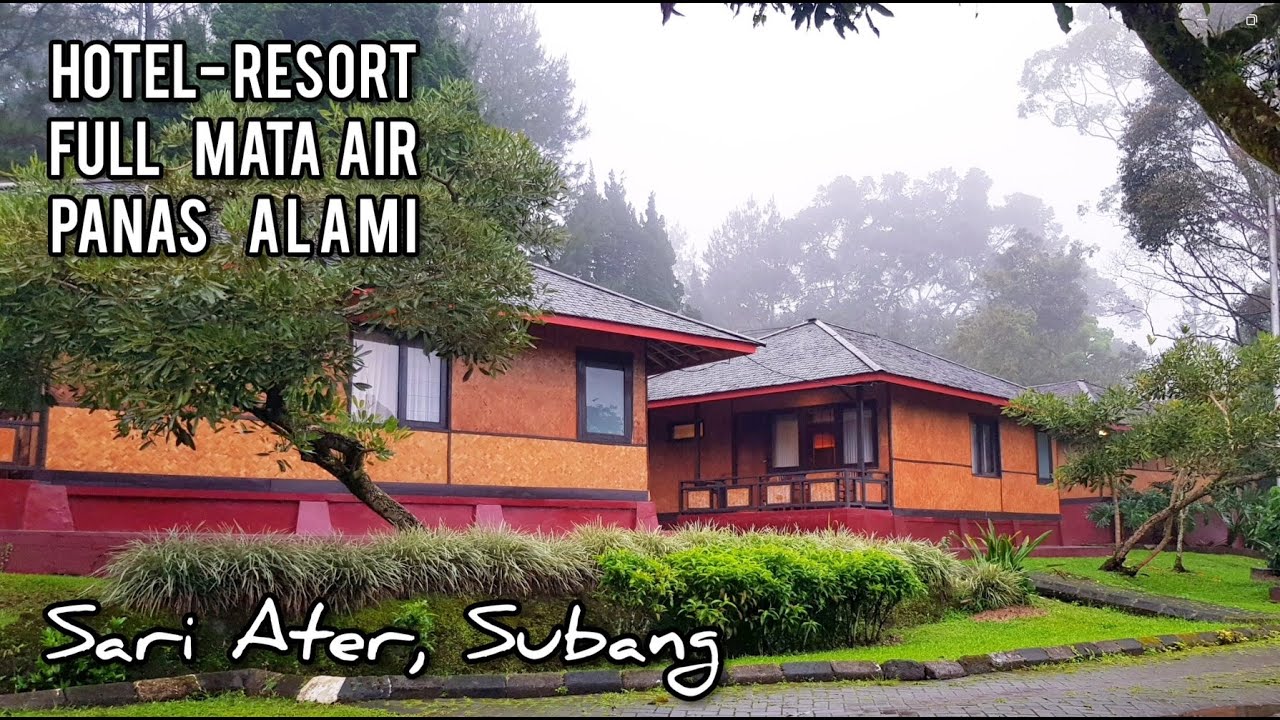 Sari Ater Hotel & Resort Subang : Staycation di Bungalow dan Full Main Air Panas Alami Pegunungan