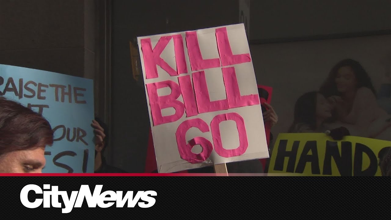 Ontario passes housing Bill 60, protesters attempt to disrupt vote