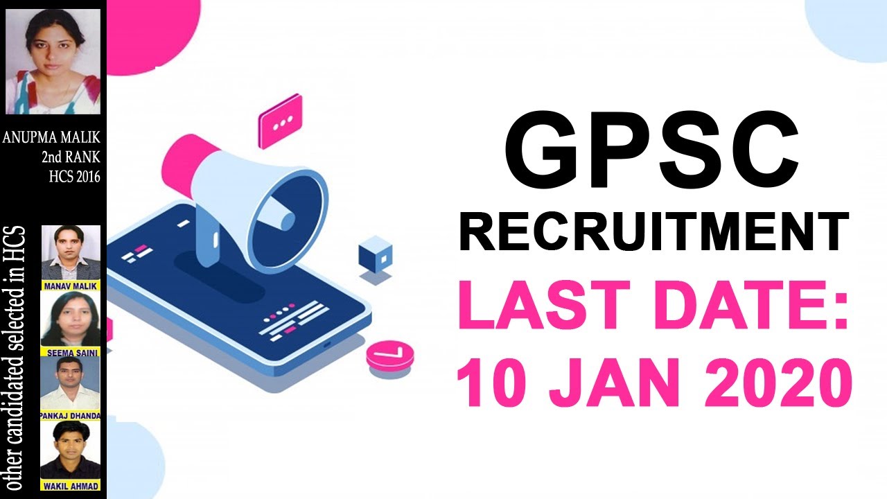 GPSC RECRUITMENT 2020 | KUSHMANDA IAS HCS ACADEMY