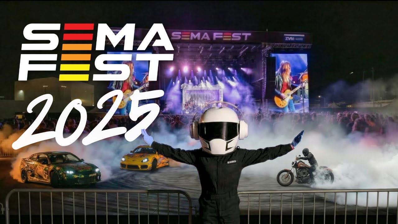 SEMA FEST 2025 | Где лошадиная сила встречает хедлайнеров
