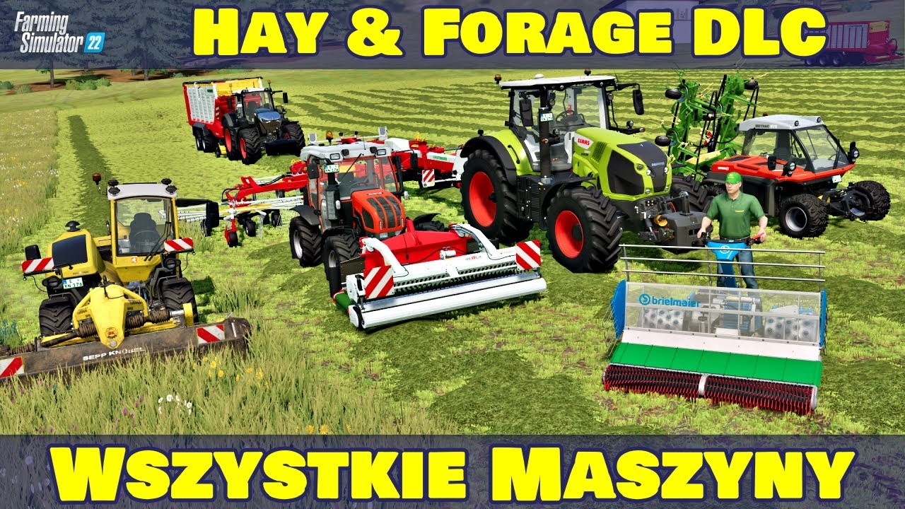 Prezentacja Maszyn - Hay and Forage DLC do Farming Simulator 22