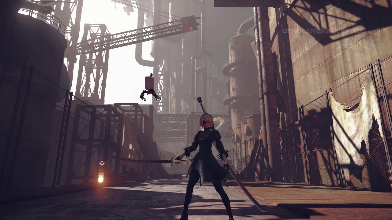 Alien Manifestation (Instrumental, ver 2) - Nier Automata OST || 4K 60fps Max Graphics Config