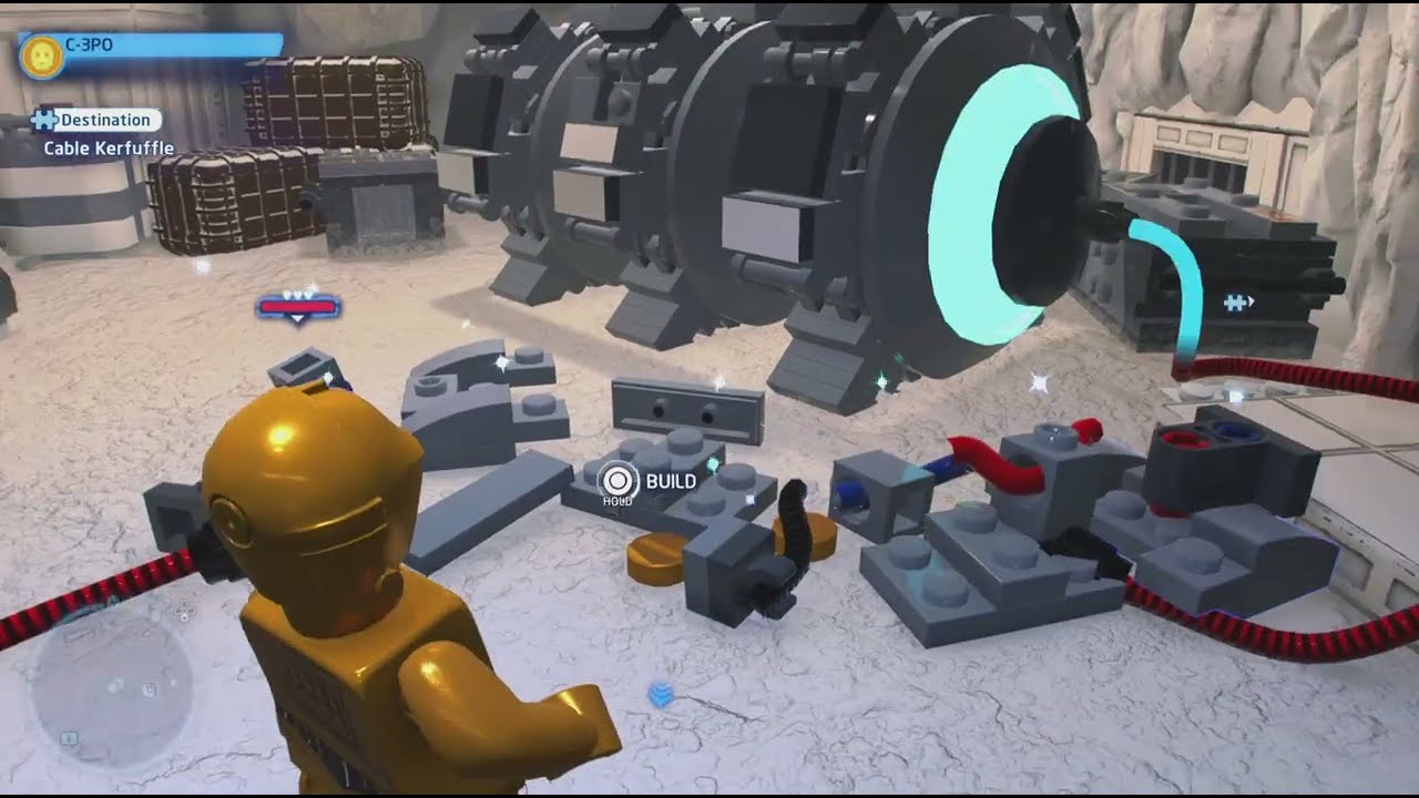PS5 Lego Star Wars The Skywalker Saga Hoth Echo Base Free Roam Part 3