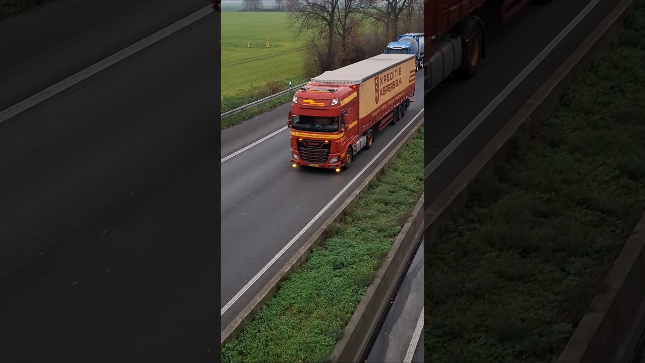 Der gute alte DAF auf der überholspur.
