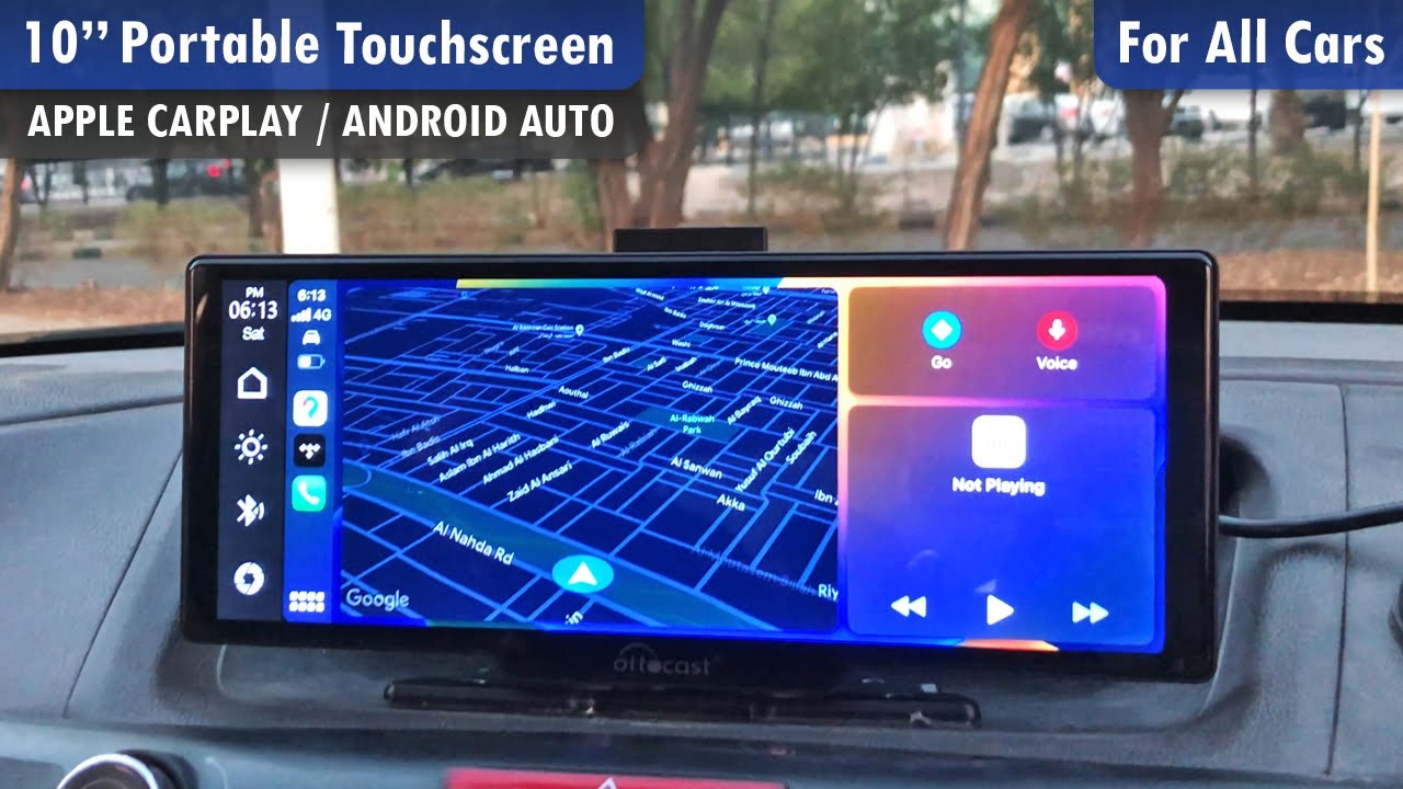 How to Use Car Screen CarPlay + Android Auto - Ottocast
