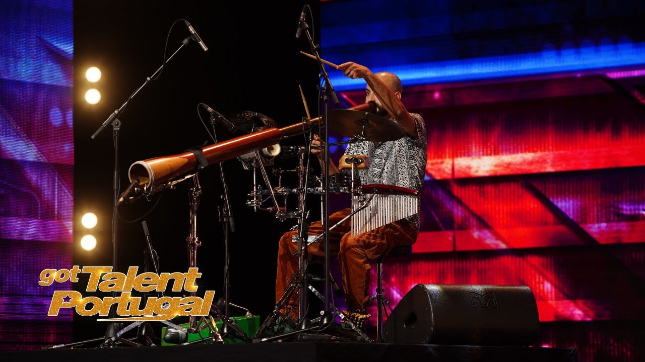 Tiago Francisquinho leva-nos à pista de dança ao som do didgeridoo | Got Talent Portugal 2020
