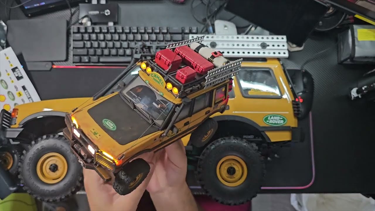 FMS FCX10 Land Rover Discovery — Часть 1